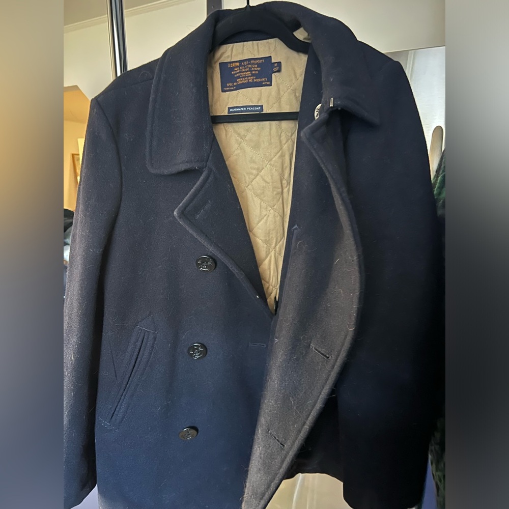 J Crew men’s peacoat
